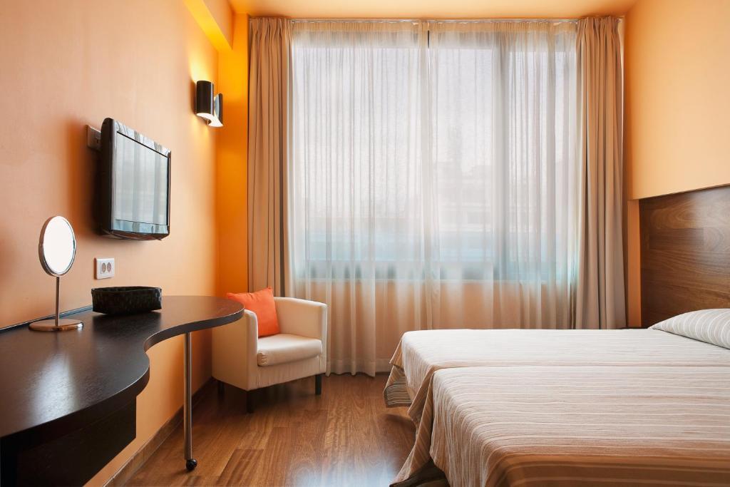 Chambre Double/Lits Jumeaux avec Vue sur l'Acropole